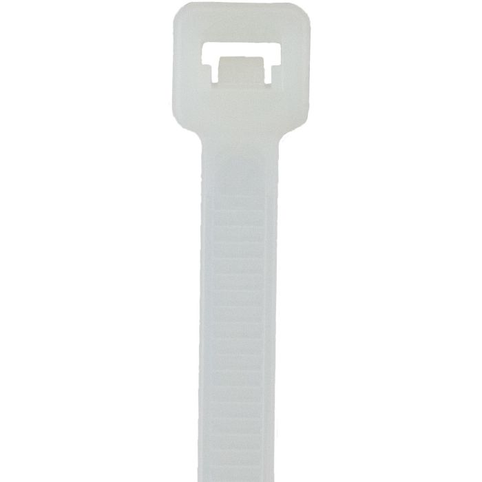 Techspan E5509C KSPEC Cable Tie, White, 5 inch, 100PK