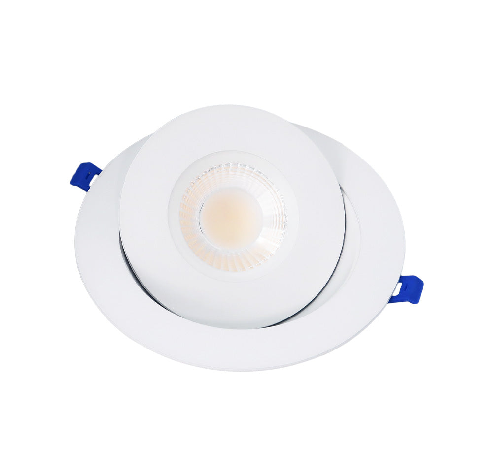 Dawnray DR60RG-WH/BK 6" LED Gimbal Recessed Fixture