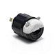 Leviton 3721 Locking Plug, 20 Amp, 347 Volt, Industrial Grade, Black & White