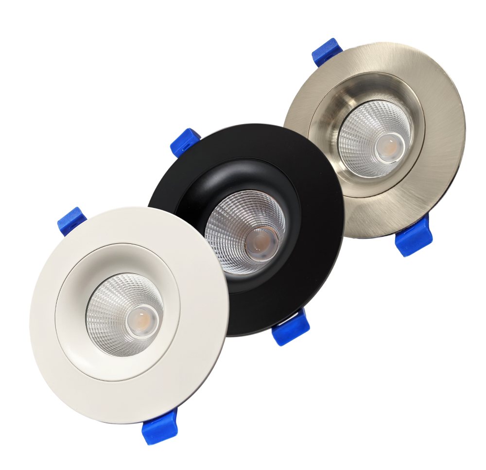 Dawnray DR40RB-WH 4" 5CCT LED Baffle Recessed Downlight