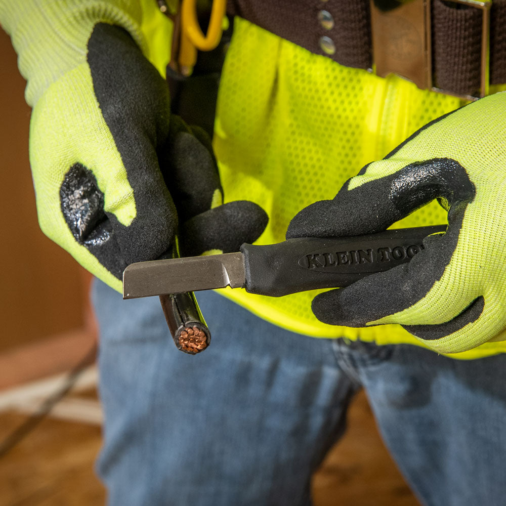 Klein Tools 44200 Cable Splicer's Knife, 6-1/4-Inch