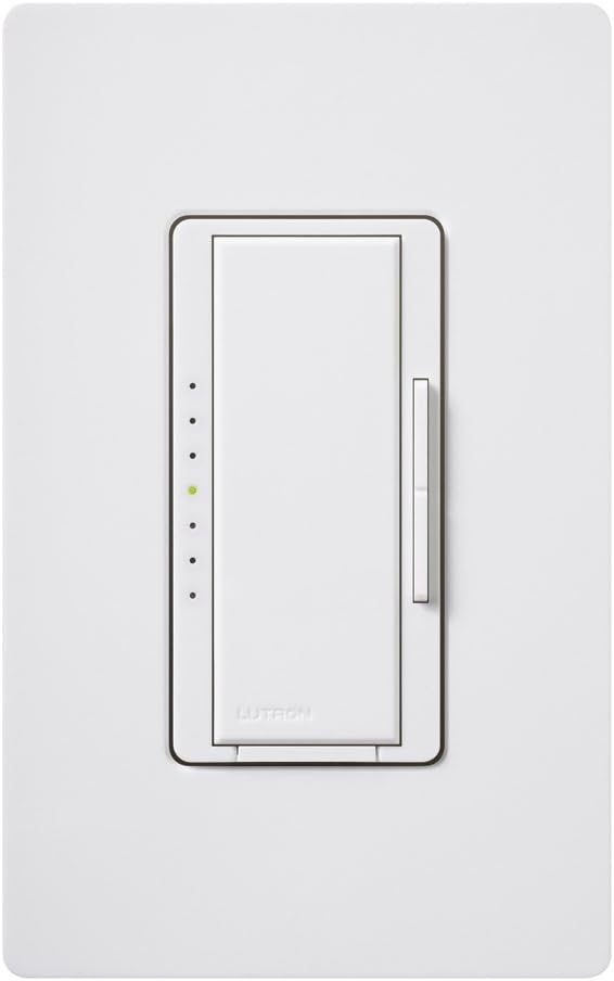 Lutron MACL-153M-WH-C Maestro LED+ Dimmer Switch Single-Pole or Multi-Location White