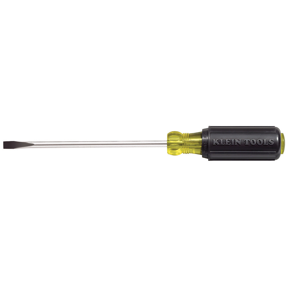 Klein Tools 605-6 1/4-Inch Cabinet Tip Screwdriver, Heavy Duty, 6-Inch