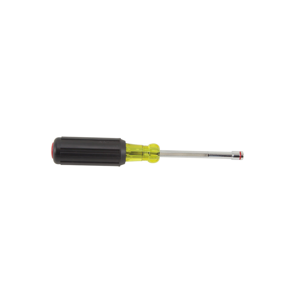 Klein Tools 635-1/4 1/4-Inch Nut Driver, Magnetic Tip, 4-Inch Shaft
