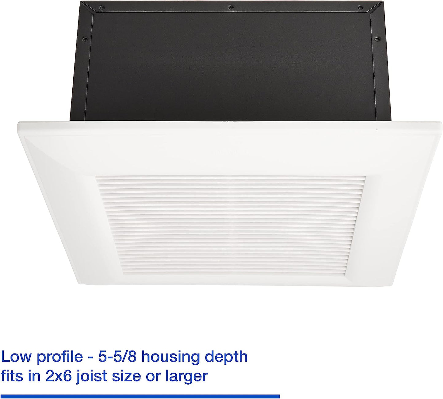 Panasonic FV-0511VF1 WhisperCeiling® DC™ Ventilation Fan, SmartFlow™ 50-80-110 CFM