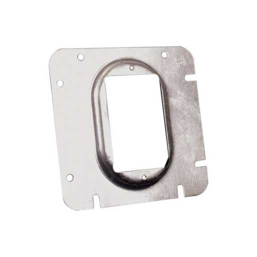 72C13 | Hubbell Tapa cuadrada de 4-11/16 in, tapa elevada de 1/2 in, abertura para un dispositivo