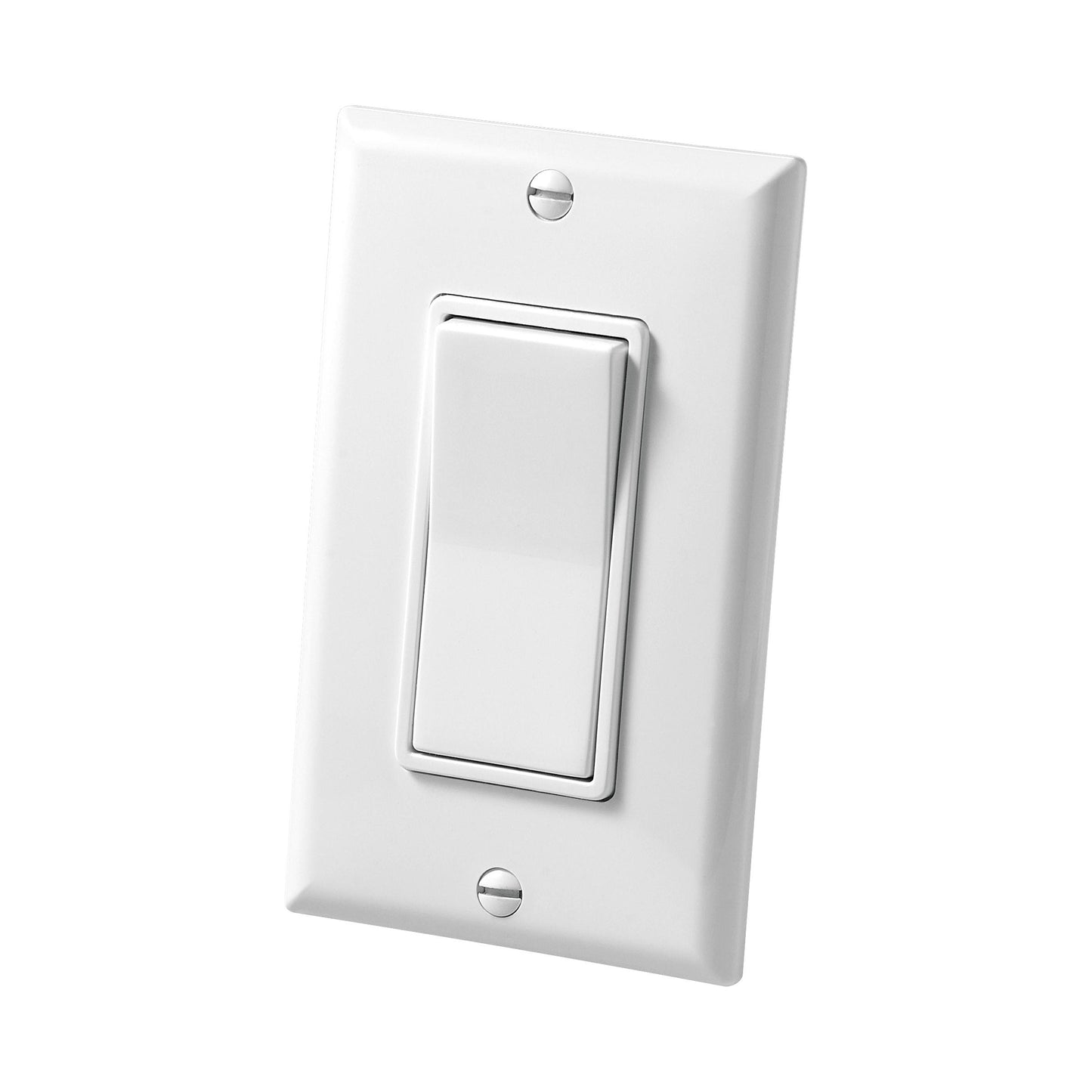 Eaton 7501W Single Pole Decora Switch with Plate