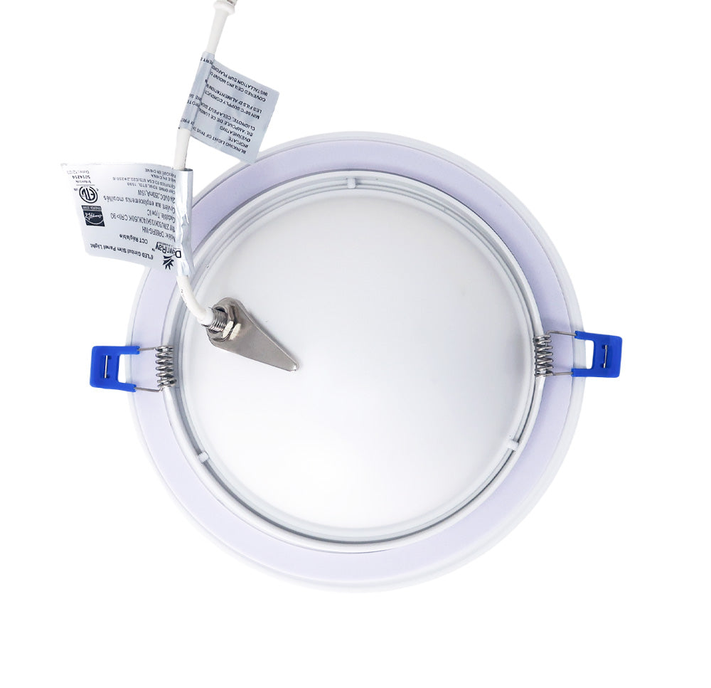 Dawnray DR60RG-WH/BK 6" LED Gimbal Recessed Fixture