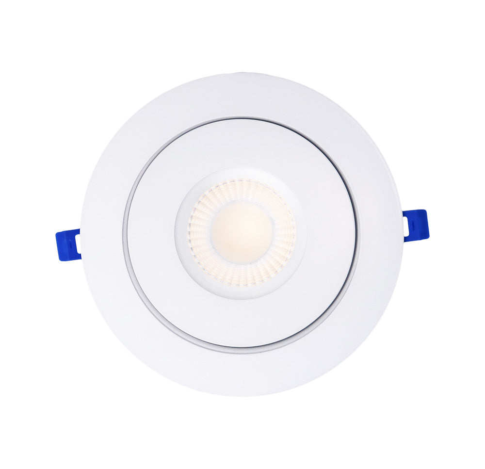Dawnray DR60RG-WH/BK 6" LED Gimbal Recessed Fixture