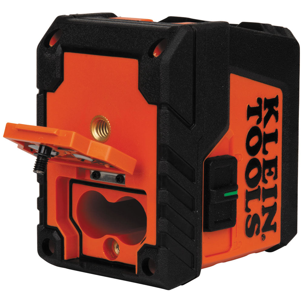 Klein Tools 93MCLG Green Mini Cross-Line Self-Leveling Laser Level, 50-Foot