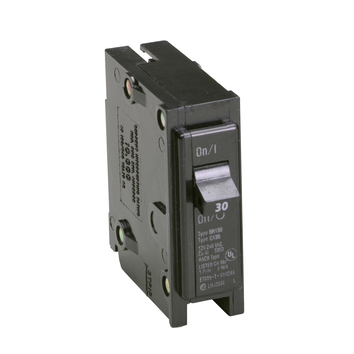 BR130 - Eaton Cutler-Hammer 30 Amp Single Pole Circuit Breaker