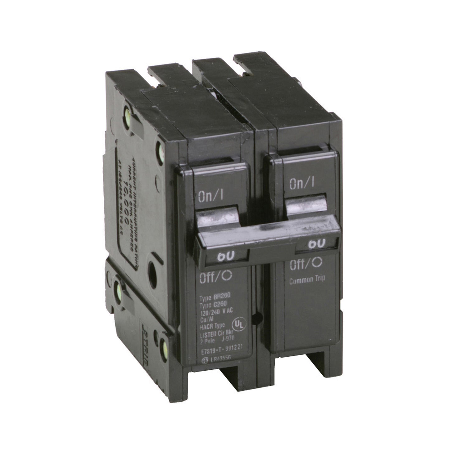 BR260 - Eaton Cutler-Hammer 60 Amp 2 Pole Circuit Breaker