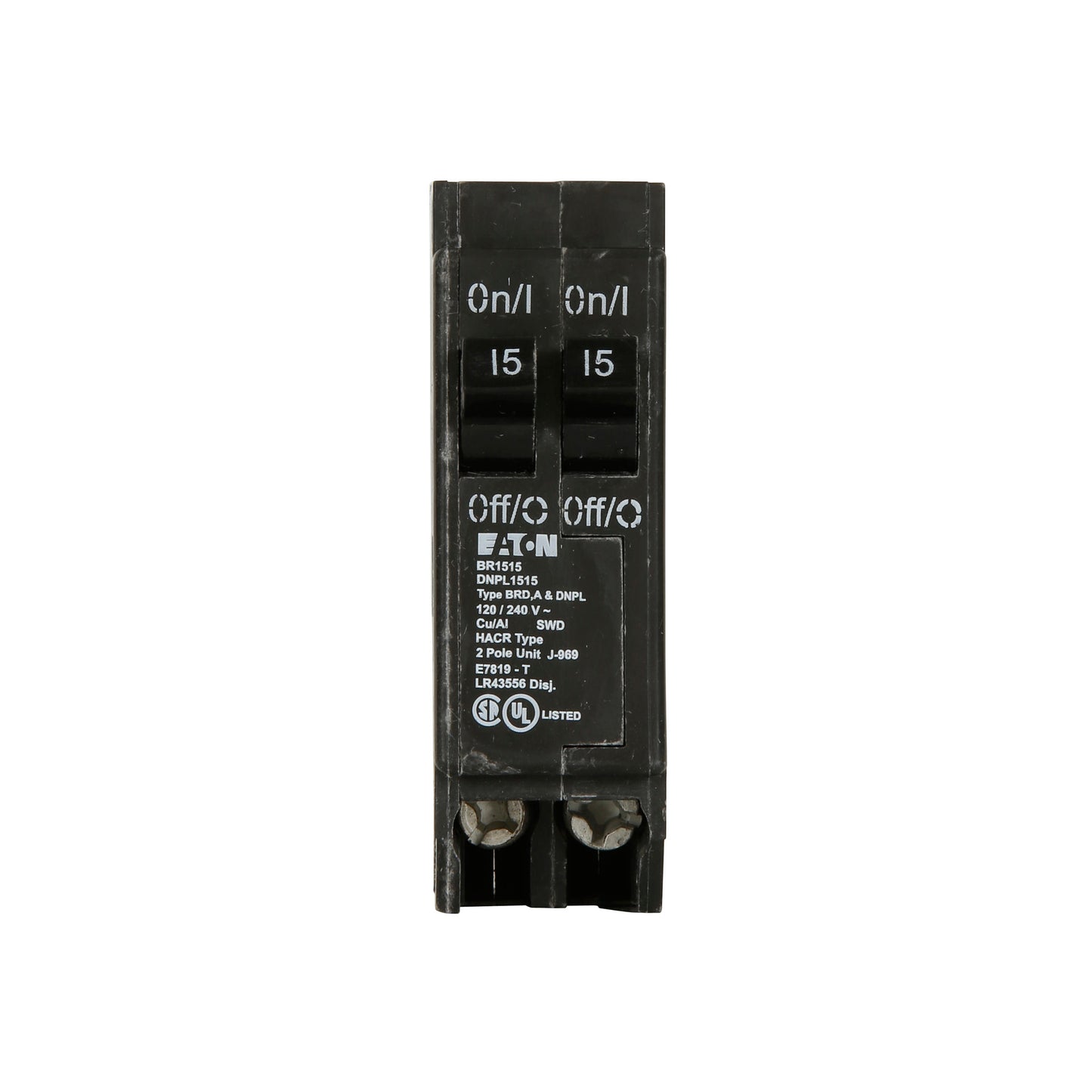 DNPL1515 Eaton 15/15 Amp Tandem Circuit Breaker