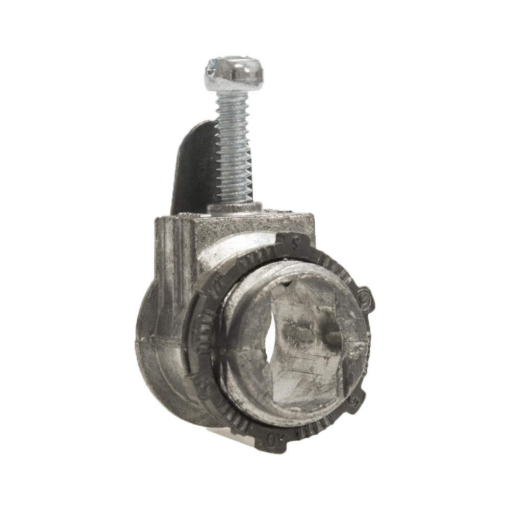 NMS038 | Hubbell L16 Saddle Conn, One Screw Zinc, 3/8"