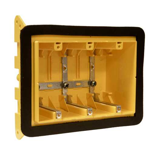 2023FBAR | Vapor Barrier Cable Box 3-Gang, Non-Metallic