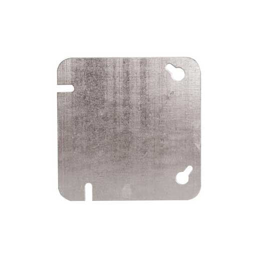 52C1 | Tapa de caja cuadrada, plana y en blanco