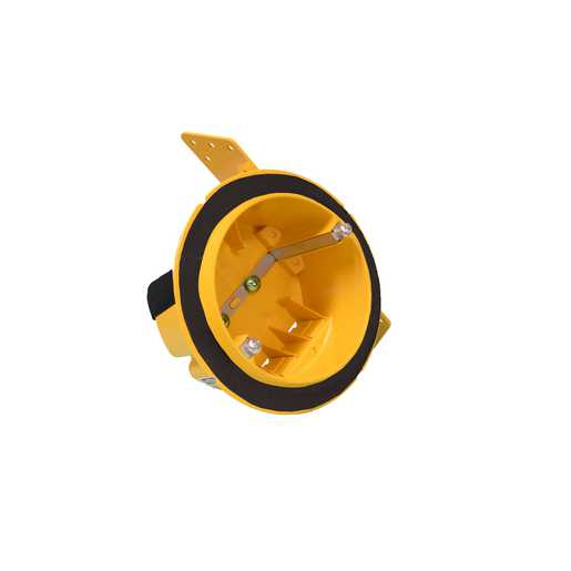 2028FBAR | Vapor Barrier Ceiling Box, 4" Round, Non-Metallic