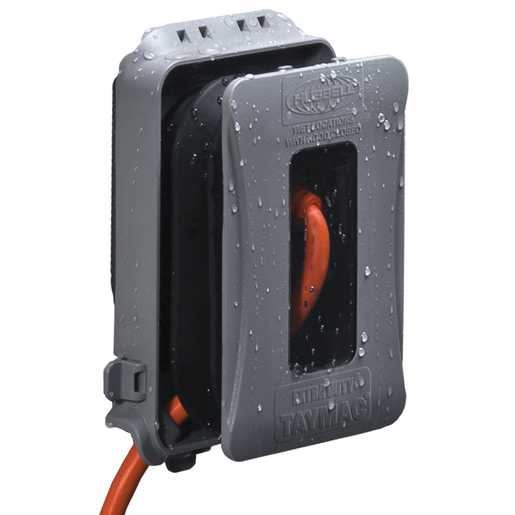 Hubbell ML500GCN 1-Gang Weatherproof In-Use Cover, Expandable, EXTRA DUTY®