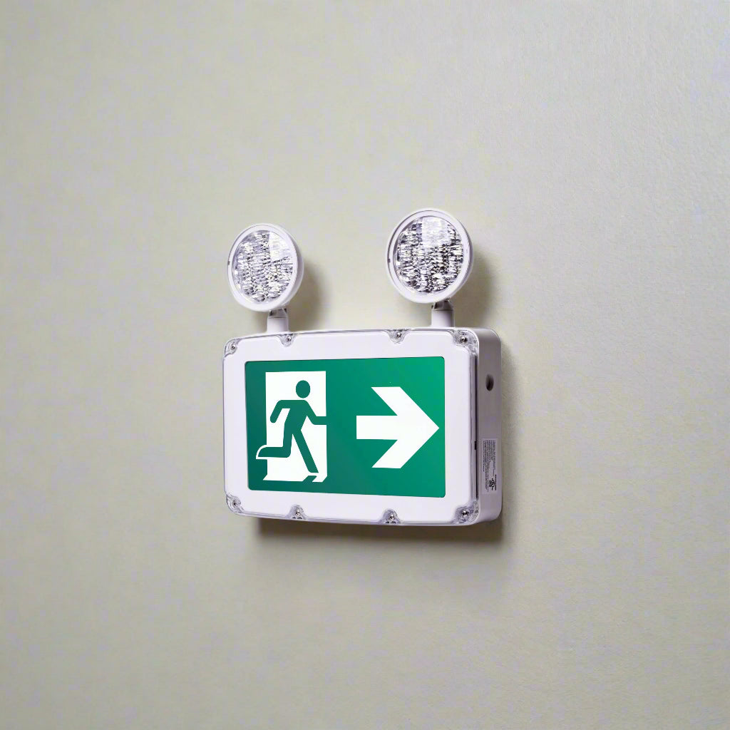 Nexleds NX-EMRMCUWP Waterproof LED Emergency Light Combo