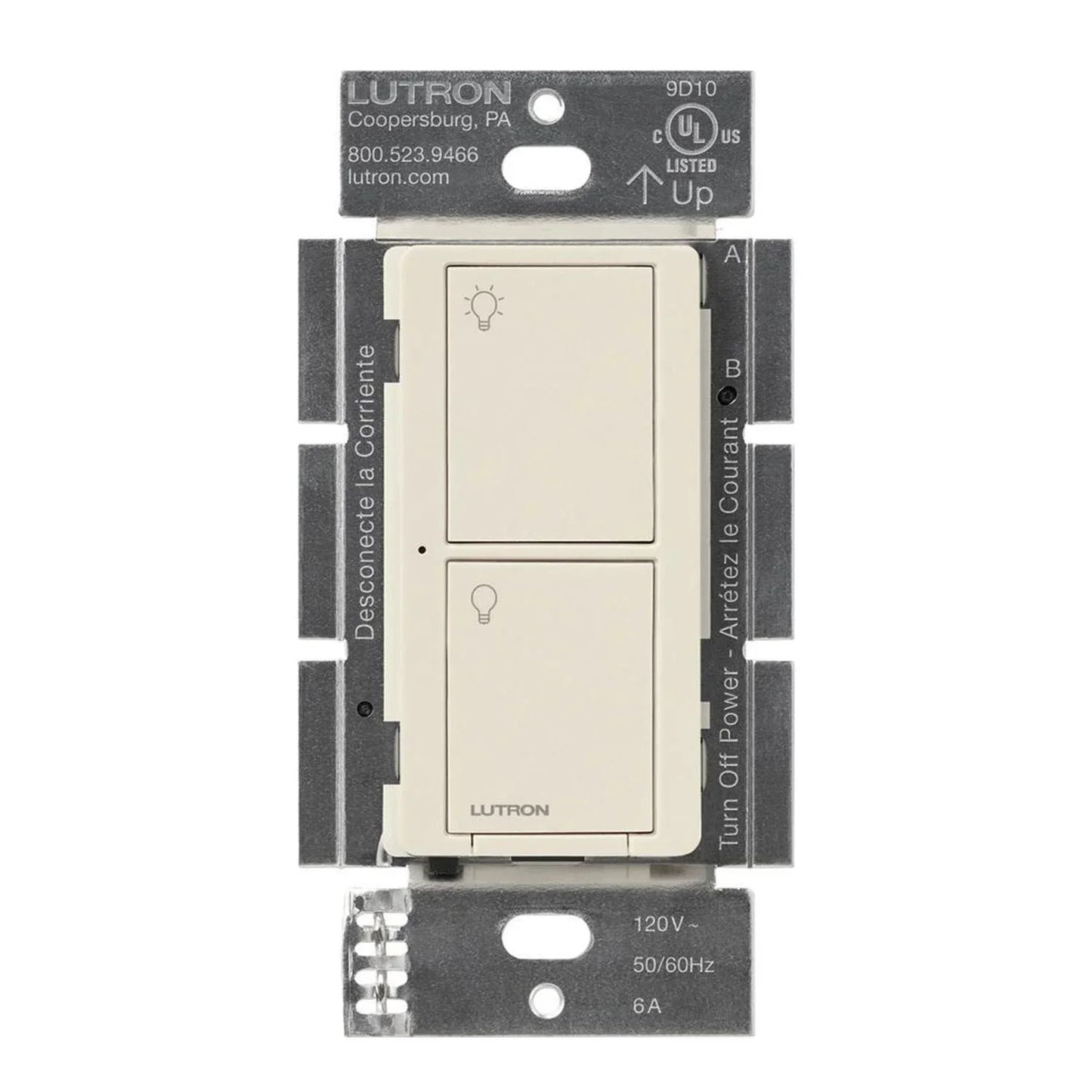 Lutron PD-6ANS-WH Caseta Wireless Multi-Location Switch