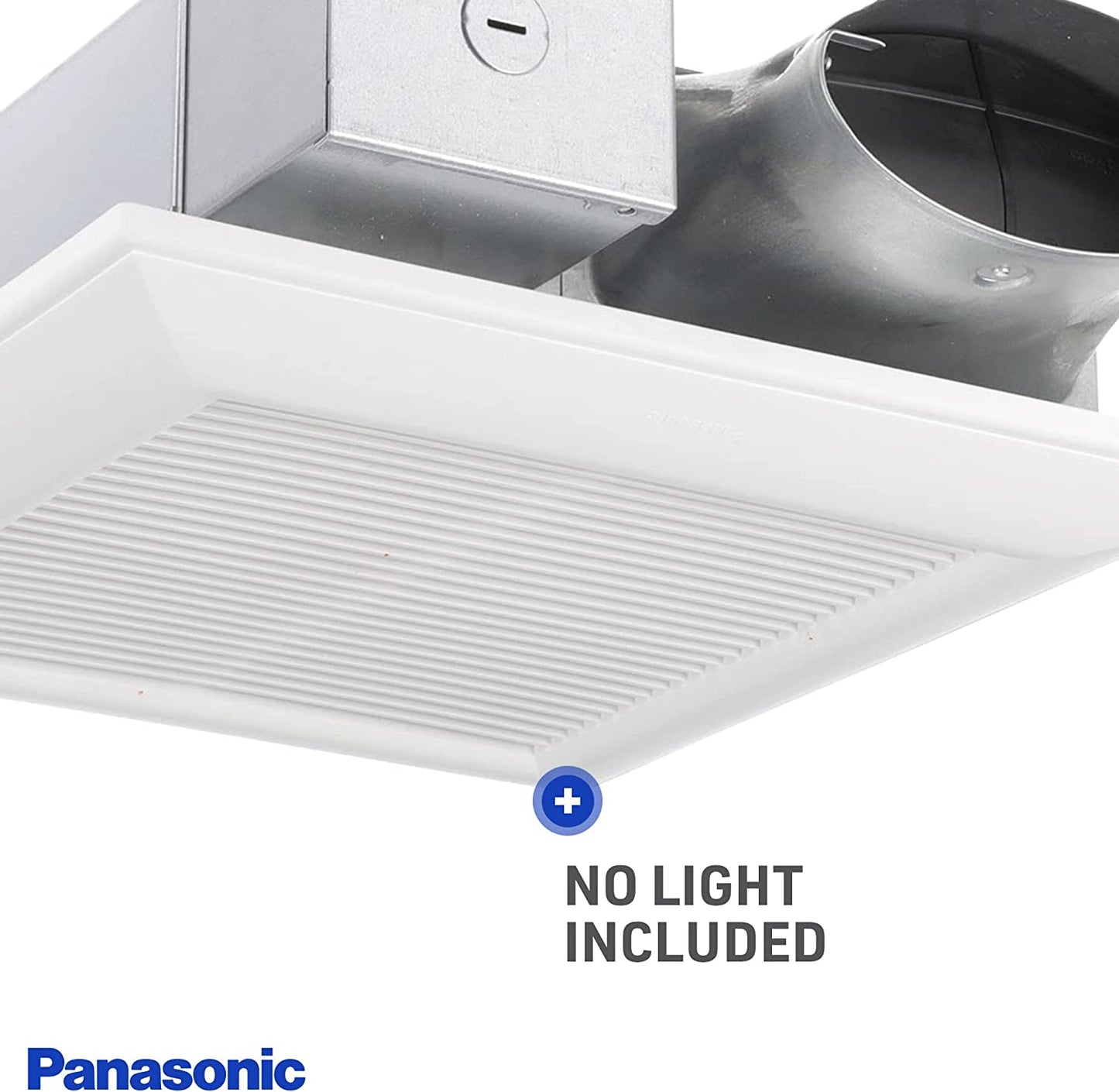 Panasonic FV-0510VS1 WhisperValue® DC Spot Ventilation Fan, Low Profile, 50/80/100 CFM