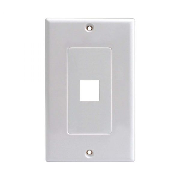 Decora Style Wall Plate & Insert White | SC-DJ1
