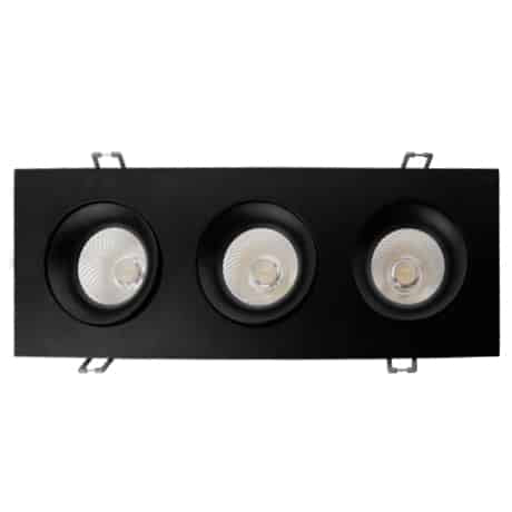 Votatec VO-SP3.5W12-120-D-5WAY-3H 3.5″ 3 HEADS Regressed Gimbal 5Way CCT Adjustable