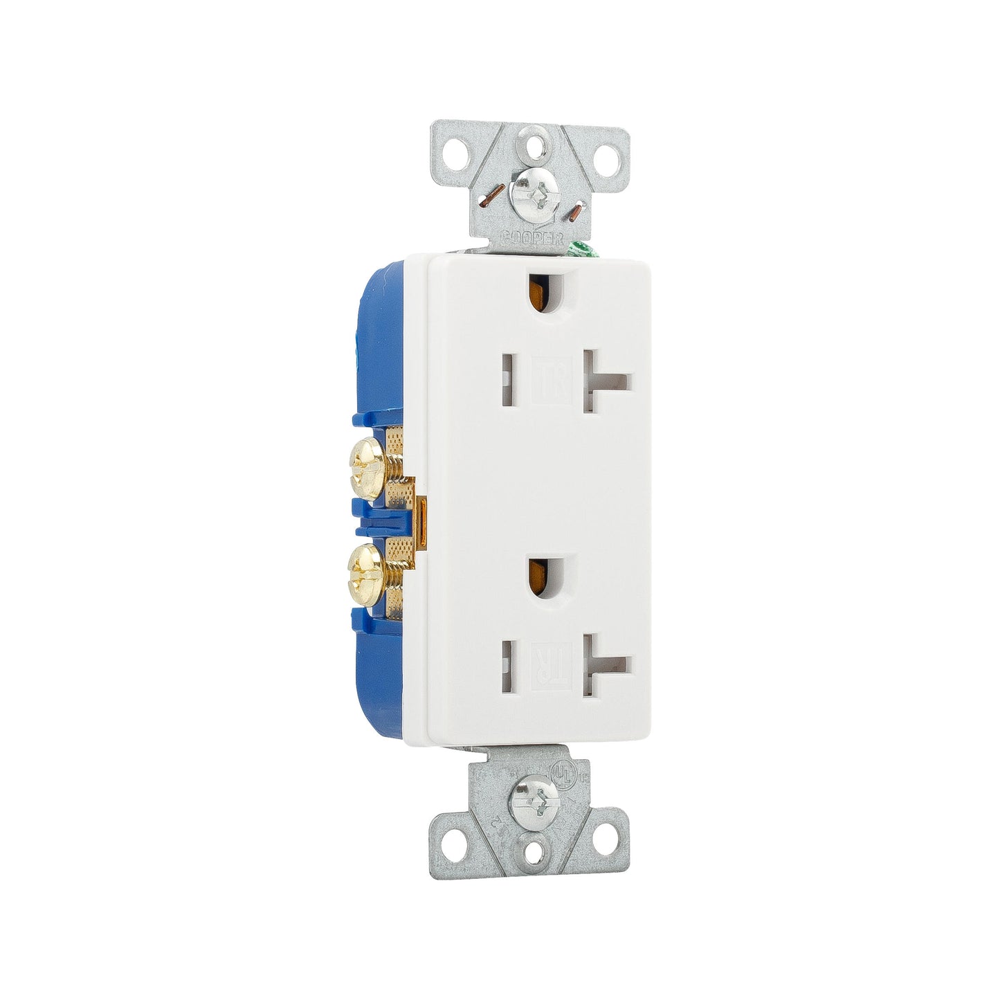 TR1307W | Eaton TR Decora Receptacle, 20A, White