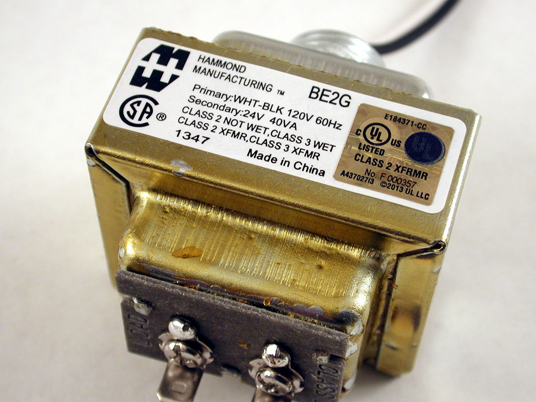 BE2G | Hammond Transformer, Class 2, 24V, 40VA