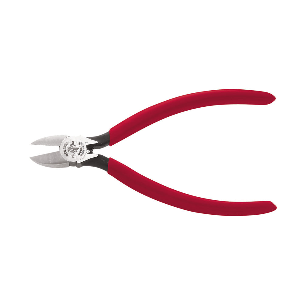Klein Tools D210-6C Diagonal Cutting Pliers, Semi-Flush, 6-Inch