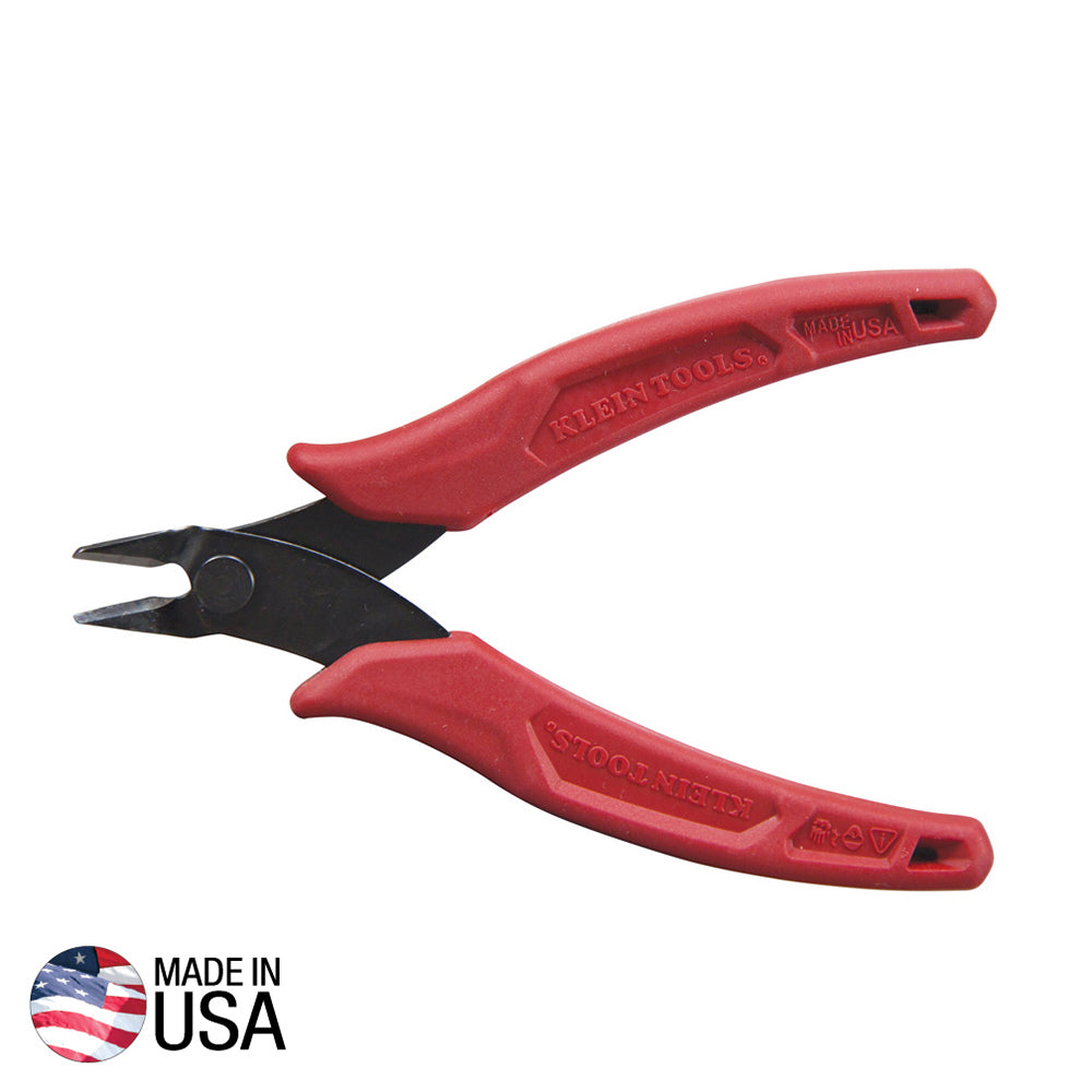 Klein Tools D275-5 Diagonal Cutting Pliers, Flush Cutter, Lightweight, 5-Inch