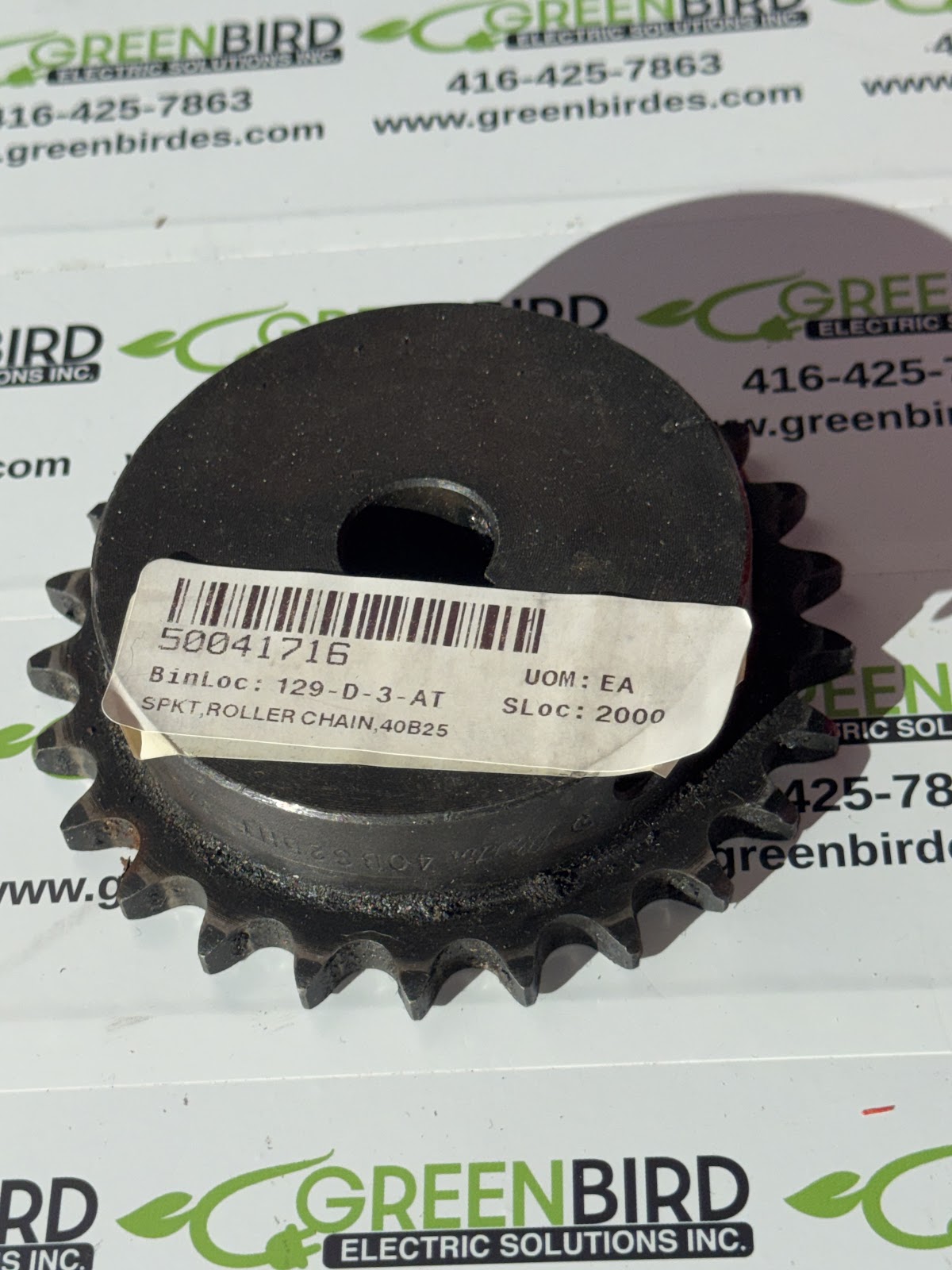 SPKT ROLLER CHAIN 40B25