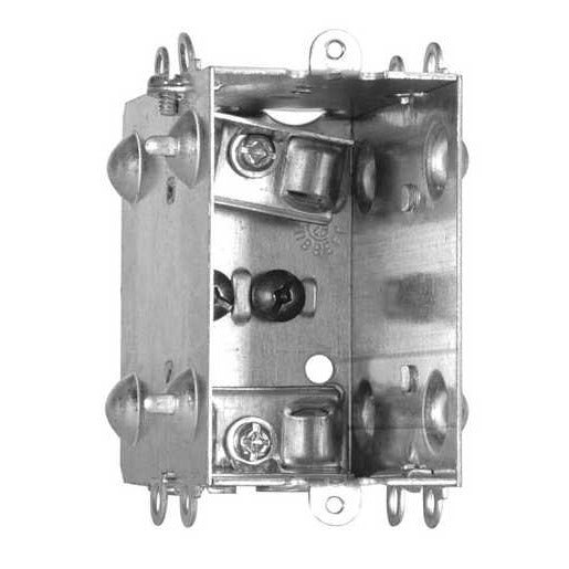 1004LHU | Hubbell Single Gang Device Box, 3 In. Deep