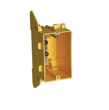 2001R | Non-Metallic Device Box 1-Gang with Flush Bracket