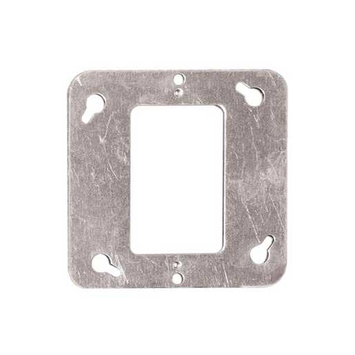 52C0 | Square Cover, Flat Cover, For One Device
