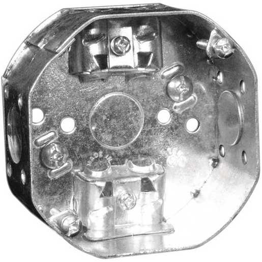 54151LABAR | Hubbell Octagon Box, 1-1/2 In. Deep
