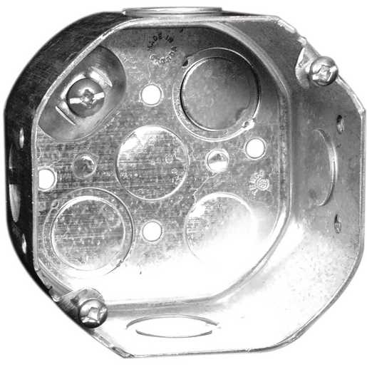 54171K | Hubbell Octagon Box, 2-1/8 In. Deep