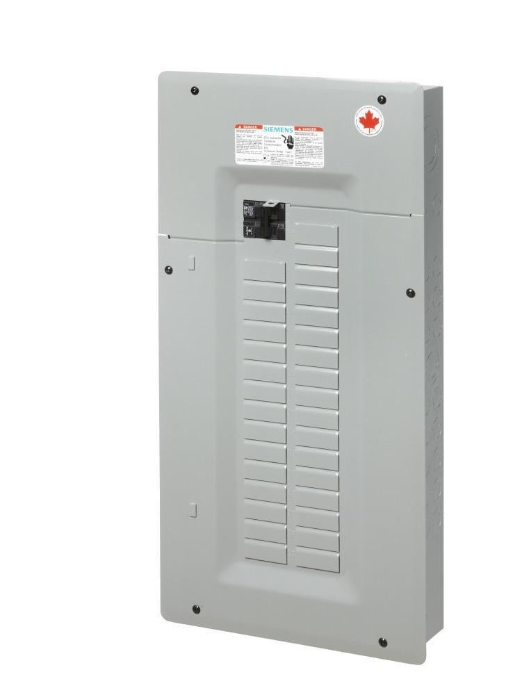 SEQ24100SM - Siemens 100A, 24/48 Circuit, Service entrance loadcenter w/ main breaker