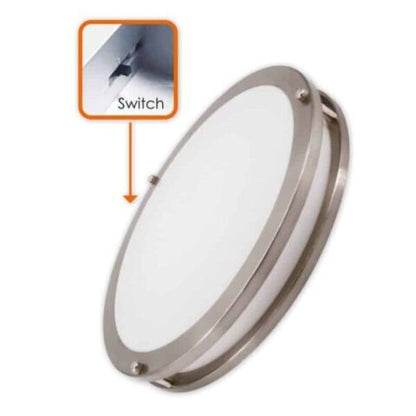Votatec 12″ Slim Flush Mount – 3Way CCT | VO-RF12W24-120-D-3Way
