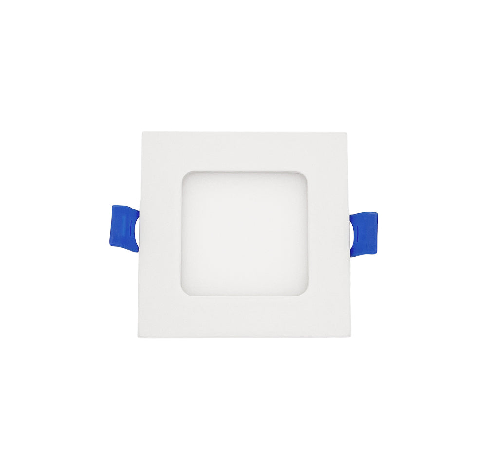 Dawnray 3.5" LED Slim Panel Square White | DR30SF-WH