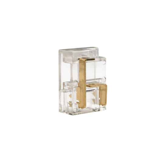 Solderless L-Shaped Corner Connector for LED COB Tape Light, 2-Pin