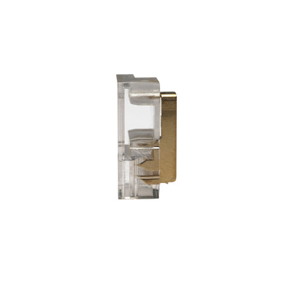 Solderless L-Shaped Corner Connector for LED COB Tape Light, 2-Pin