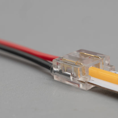 Solderless Connector for LED COB Tape Light, 2-Pin, 8mm