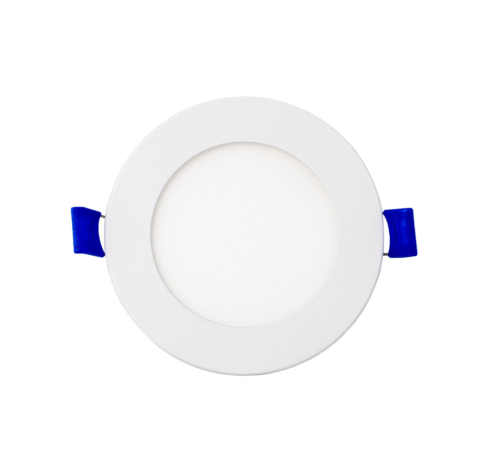 Dawnray 4" LED Slim Panel Round White | DR04FR-WH