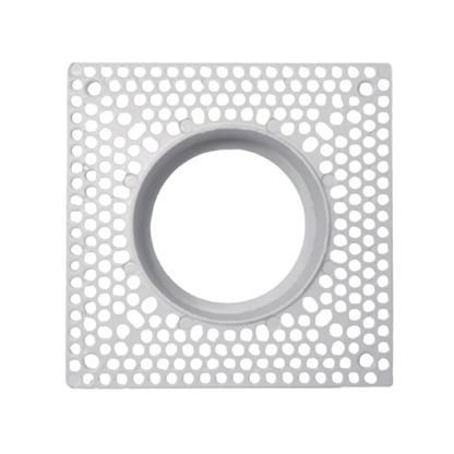 Round mud in plate for led trimless downlight