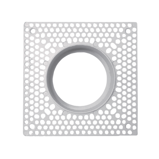 Round mud in plate for led trimless downlight