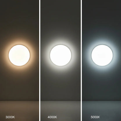 Ortech LED Frameless Flush Mount Ceiling Light, 9in/12in/16in