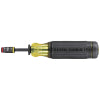 Klein Tools 32304 14-in-1 HVAC Adjustable-Length Impact Screwdriver with Flip Socket