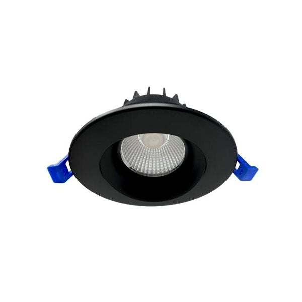 Dawnray DR40RB-BK 4" 5CCT LED Baffle Recessed Fixture