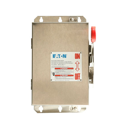 4HD361NF | Eaton Heavy Duty Single-Throw Safety Switch, 3P, 30A, 600V